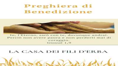 Preghiera di Benedizione 1