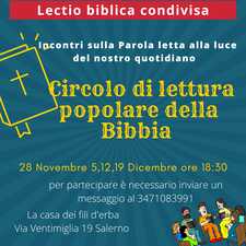 incontri biblici di avvento