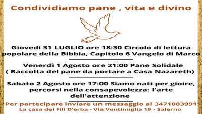 incontri inizio agosto 1